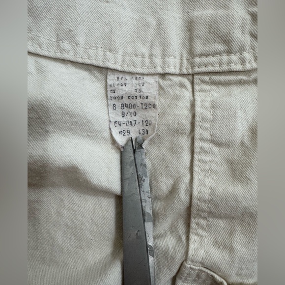 Washington Dee Cee Sanforized Dead stock vintage overalls 29x 34 - Picture 5 of 5